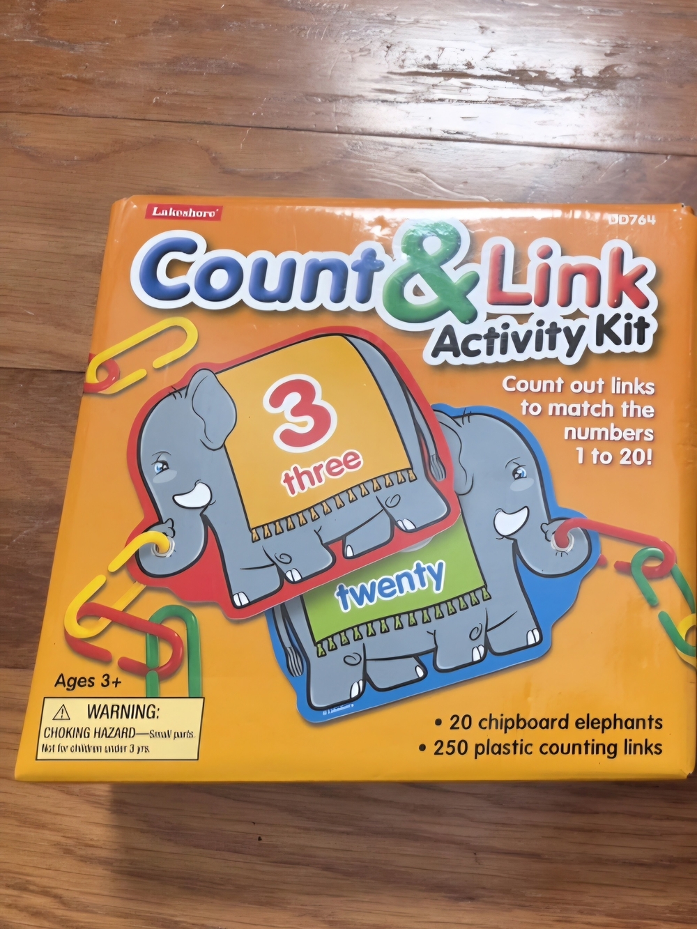 Lakeshore Count & Link Activity Kit Excellemt Condition